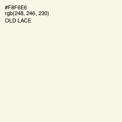 #F8F6E6 - Old Lace Color Image